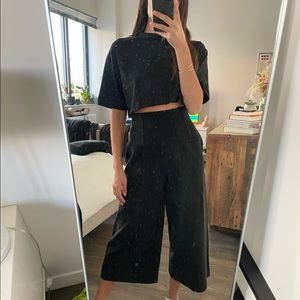 Aritzia Babaton Cady Trousers Black